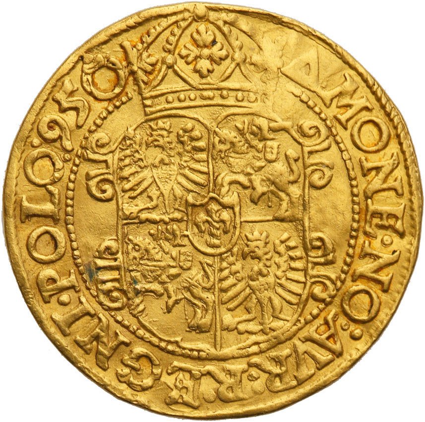 Zygmunt III Waza. Dukat 1595, Malbork NIENOTOWANY